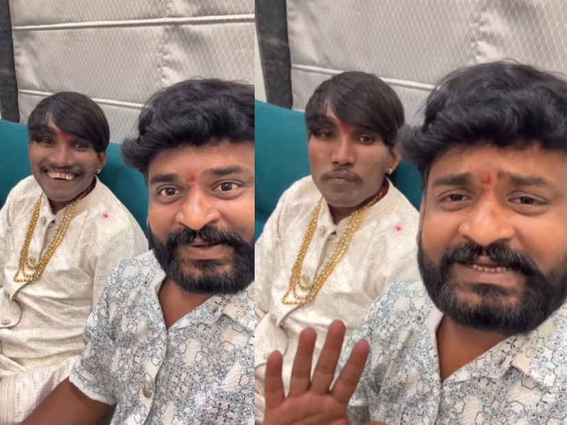  सूरज चव्हाण आणि DP दादा यांचा एक व्हिडीओ सोशल मीडियावर व्हायरल होत आहे. या व्हिडीओमध्ये डीपी दादा सूरजला एक छान उखाणा घ्यायला सांगत आहेत. उखाणा घेत सूरज म्हणतोय,"आई मारी मातेचं दर्शन झालं. लग्न आहे उद्या, दादा महाबळेश्वरचं काय झालं?".