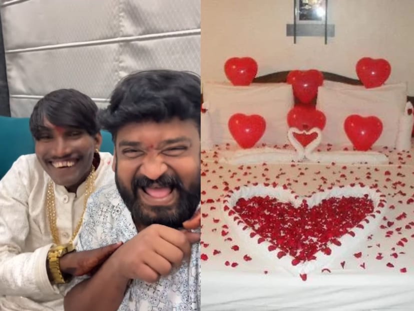  DP दादांनी सूरजच्या उखाणाच्या या व्हिडीओला 'कुठं कुठं जायाचं हनिमूनला' हे गाणं बॅकग्राऊंडला लावलं आहे. पण या व्हिडीओमध्ये सूरज चव्हाण लग्नानंतर महाबळेश्वरला हनिमूनला जाणार असल्याचं मात्र स्पष्ट होत आहे.