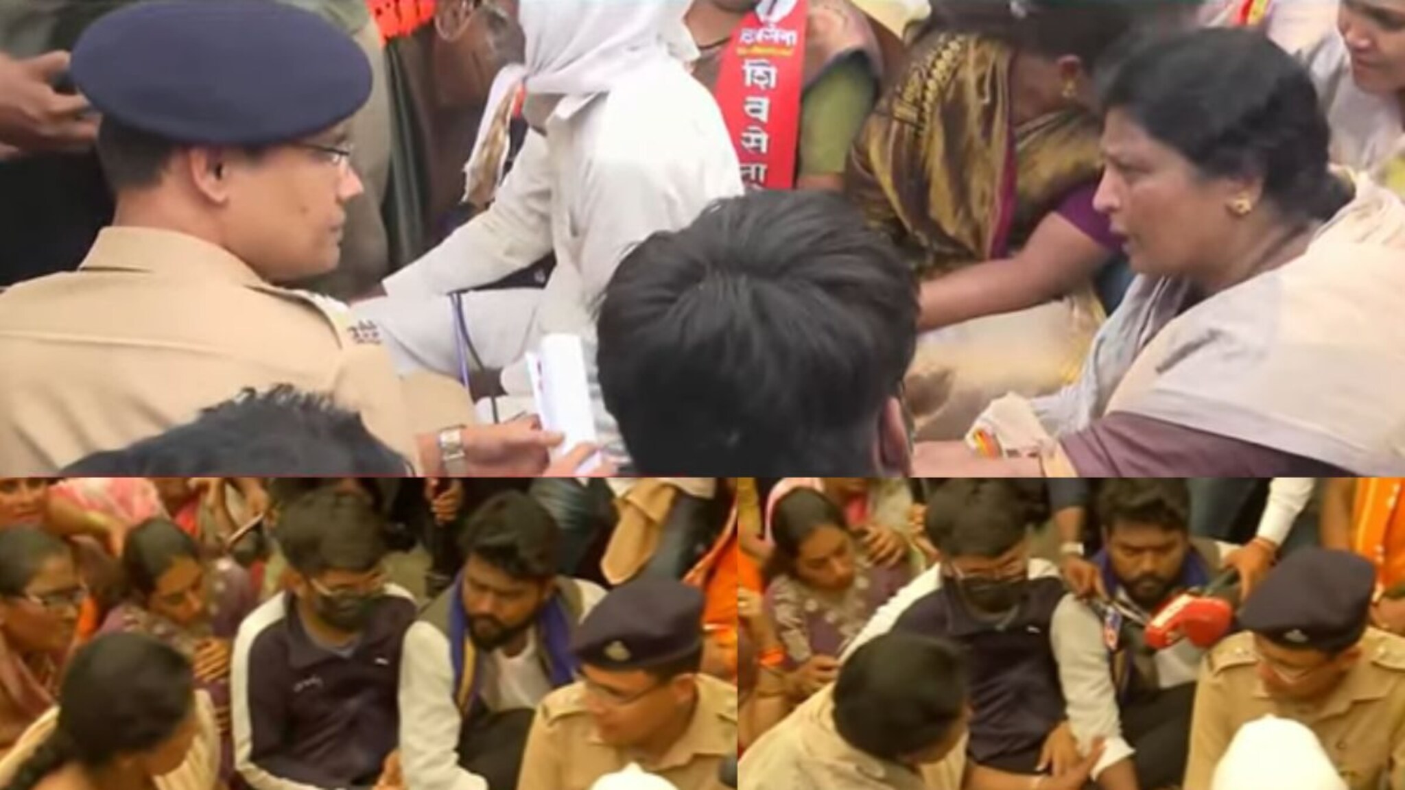 त्या सहा लोकांना तुम्ही आरोपी करणार का? अंधारेंचा DYSP ना सवाल, खांबे निरुत्तर, पुन्हा पुन्हा एकच उत्तर