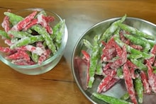 Sweet Chilli Recipe Video : आठवतायेत का शाळेजवळ मिळणाऱ्या या गोड लाल-हिरव्या मिरच्या? घरीच कशा बनवायच्या पाहा