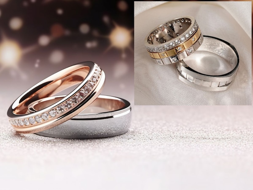 ज्यांना काहीतरी वेगळे आवडते, त्यांच्यासाठी रत्नांच्या अंगठ्या हा एक उत्तम पर्याय आहे. या अंगठ्यांमध्ये हिऱ्यांऐवजी माणिक, पन्ना, निळा नीलम किंवा ओपलसारखे रंगीत स्टोन्स असतात. हे केवळ अद्वितीय दिसत नाहीत तर ज्योतिषशास्त्रानुसार ते शुभ देखील मानले जातात. बरेच लोक त्यांच्या राशी चिन्हावर किंवा त्यांच्या नावाच्या पहिल्या अक्षरावर आधारित स्टोन निवडतात जेणेकरून त्यांच्या अंगठ्यांना वैयक्तिक स्पर्श आणि एक विशेष स्पर्श मिळेल.