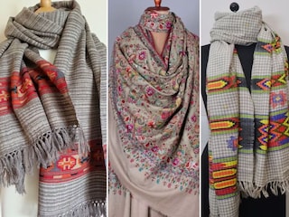 भारतातील प्रसिद्ध हातमाग शाल... भारतातील प्रसिद्ध हातमाग शाल...