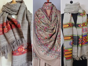 भारतातील प्रसिद्ध हातमाग शाल... भारतातील प्रसिद्ध हातमाग शाल...