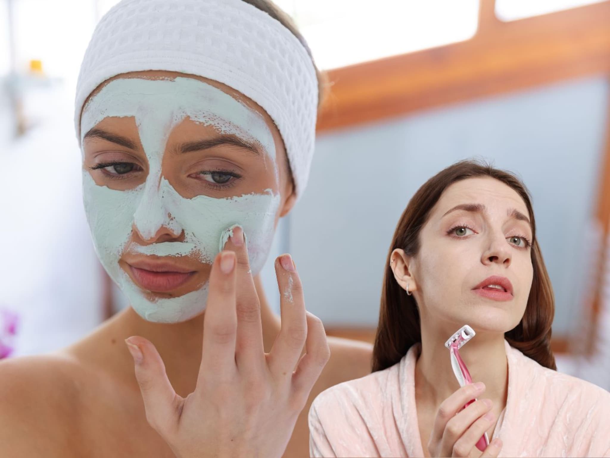 Facial Hair Removal : चेहऱ्यावरचे केस काढायचेत, पण व्हॅक्सिंगची भीती वाटते? वापरा 'हा' घरगुती उपाय