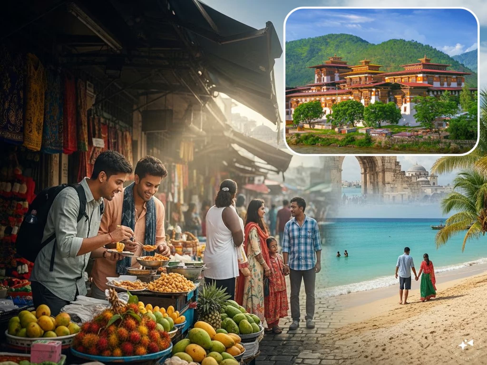 International Travel : कझाकिस्तान ते व्हिएतनाम 'या' 10 देशांमध्ये फिरायला लागतात 50 हजारापेक्षाही कमी पैसे..