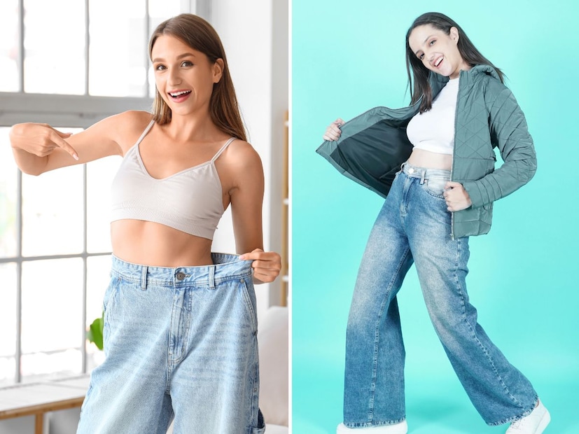 लूज जीन्स टाइट करण्याचा सर्वात सोपा मार्ग म्हणजे सेफ्टी पिन आणि मजबूत धाग्याचा वापर. जीन्स आधी घालून बघा आणि ती कंबरेला किती लूज झाली आहे हे तपासा. आता बटन आणि बटनहोलच्या मधोमध एक छोटी सेफ्टी पिन लावा. नंतर पिनभोवती मजबूत धागा किंवा इलास्टिक गुंडाळा. लूज जीन्स टाइट करण्याचा सर्वात सोपा मार्ग म्हणजे सेफ्टी पिन आणि मजबूत धाग्याचा वापर. जीन्स आधी घालून बघा आणि ती कंबरेला किती लूज झाली आहे हे तपासा. आता बटन आणि बटनहोलच्या मधोमध एक छोटी सेफ्टी पिन लावा. नंतर पिनभोवती मजबूत धागा किंवा इलास्टिक गुंडाळा.