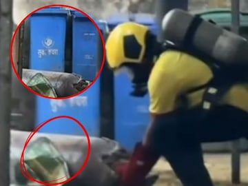 वसईत क्लोरिन वायूची गळती वसईत क्लोरिन वायूची गळती