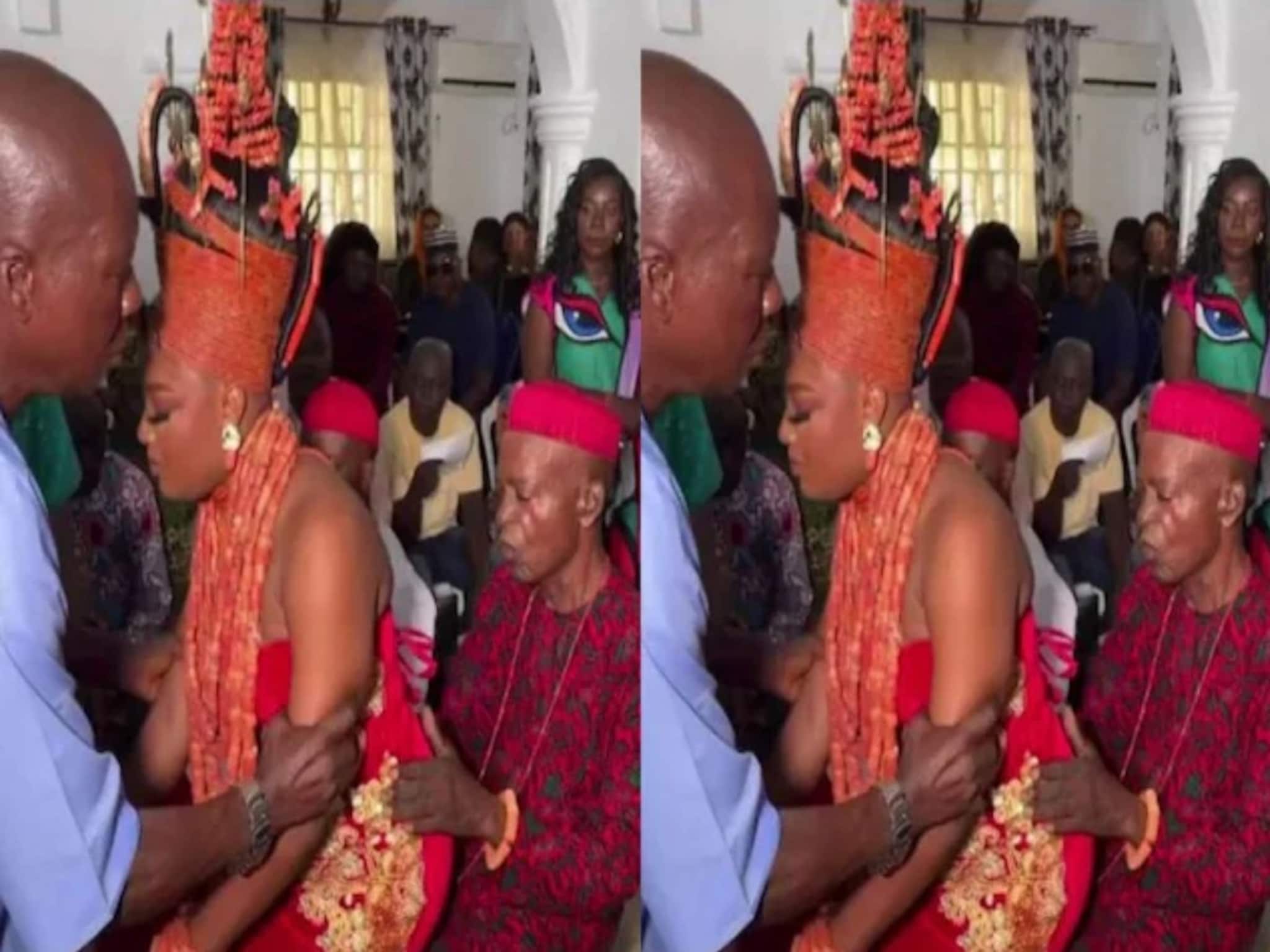 Wedding Tradition : असंही कन्यादान! नवरीला 7 वेळ सासऱ्याच्या मांडीवर बसवतात, प्रत्येक वेळी वेगळं वचन