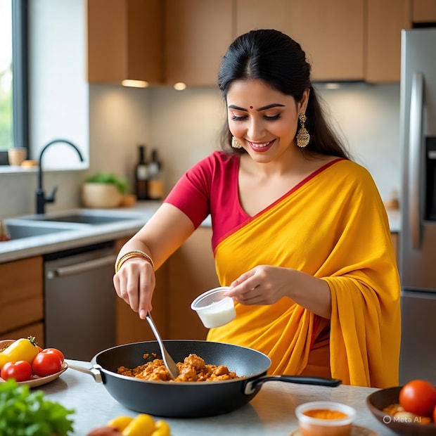 आपण रोज जेवणात कितीही चविष्ट पदार्थ बनवले, तरी जर त्यात मीठ नसेल, तर त्या जेवणाला काहीच स्वाद राहत नाही, मग ते कितीही चांगलं जेवण असलं तरी देखील मीठाशिवाय चवदार लागणार नाही. पण तुम्हाला माहितीय का की फक्त मीठ टाकणं पुरेसं नसतं; ते कधी आणि कसं टाकायचं हेही तितकंच महत्त्वाचं असतं. बऱ्याच वेळा आपण सवयीने मीठ आधीच टाकतो, तर काहीजण जेवणाच्यामध्ये किंवा शेवटी टाकतात. पण जसं चहामध्ये साखर योग्य वेळी टाकली तरच ती परफेक्ट लागते, तसंच भाजीत मीठ योग्य वेळी टाकलं तरच त्याची खरी चव खुलते. आपण रोज जेवणात कितीही चविष्ट पदार्थ बनवले, तरी जर त्यात मीठ नसेल, तर त्या जेवणाला काहीच स्वाद राहत नाही, मग ते कितीही चांगलं जेवण असलं तरी देखील मीठाशिवाय चवदार लागणार नाही. पण तुम्हाला माहितीय का की फक्त मीठ टाकणं पुरेसं नसतं; ते कधी आणि कसं टाकायचं हेही तितकंच महत्त्वाचं असतं. बऱ्याच वेळा आपण सवयीने मीठ आधीच टाकतो, तर काहीजण जेवणाच्यामध्ये किंवा शेवटी टाकतात. पण जसं चहामध्ये साखर योग्य वेळी टाकली तरच ती परफेक्ट लागते, तसंच भाजीत मीठ योग्य वेळी टाकलं तरच त्याची खरी चव खुलते.