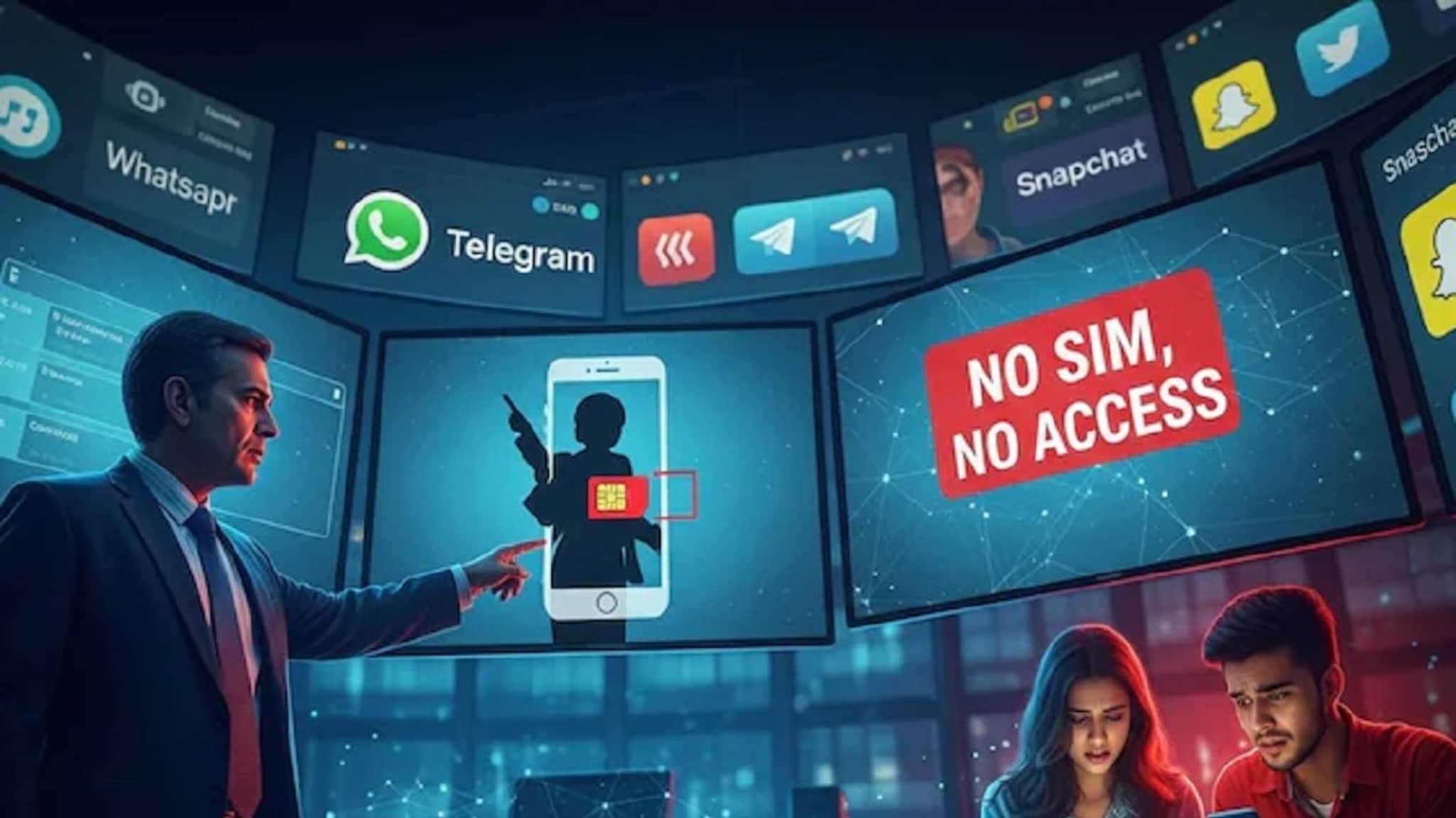 आता सिमशिवाय चालणार नाही व्हॉट्सअ‍ॅप,टेलीग्राम; पाहा सरकारचा नवा नियम काय 