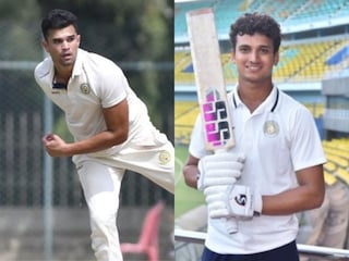 अर्जुनला बेक्कार धुतलं, एकट्याने दिले 145 रन... सचिनच्या पोराला तारे दाखवणारा जय गोहिल कोण आहे? अर्जुनला बेक्कार धुतलं, एकट्याने दिले 145 रन... सचिनच्या पोराला तारे दाखवणारा जय गोहिल कोण आहे?