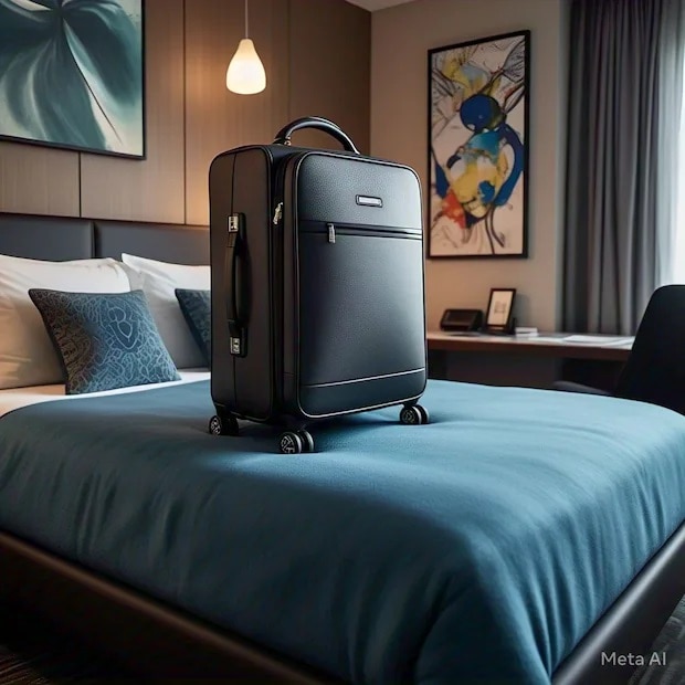 तज्ज्ञांनी सांगितल्यानुसार हॉटेल रूममध्ये बॅग किंवा इतर सामान बेडवर बिलकुल ठेवू नये. आता तुम्ही म्हणाल बरं मग कपाटात ठेवू, तर ती चूकसुद्धा करू नका. मग आता बॅग ठेवायची कुठे असा प्रश्न तुम्हाला पडला असेल.