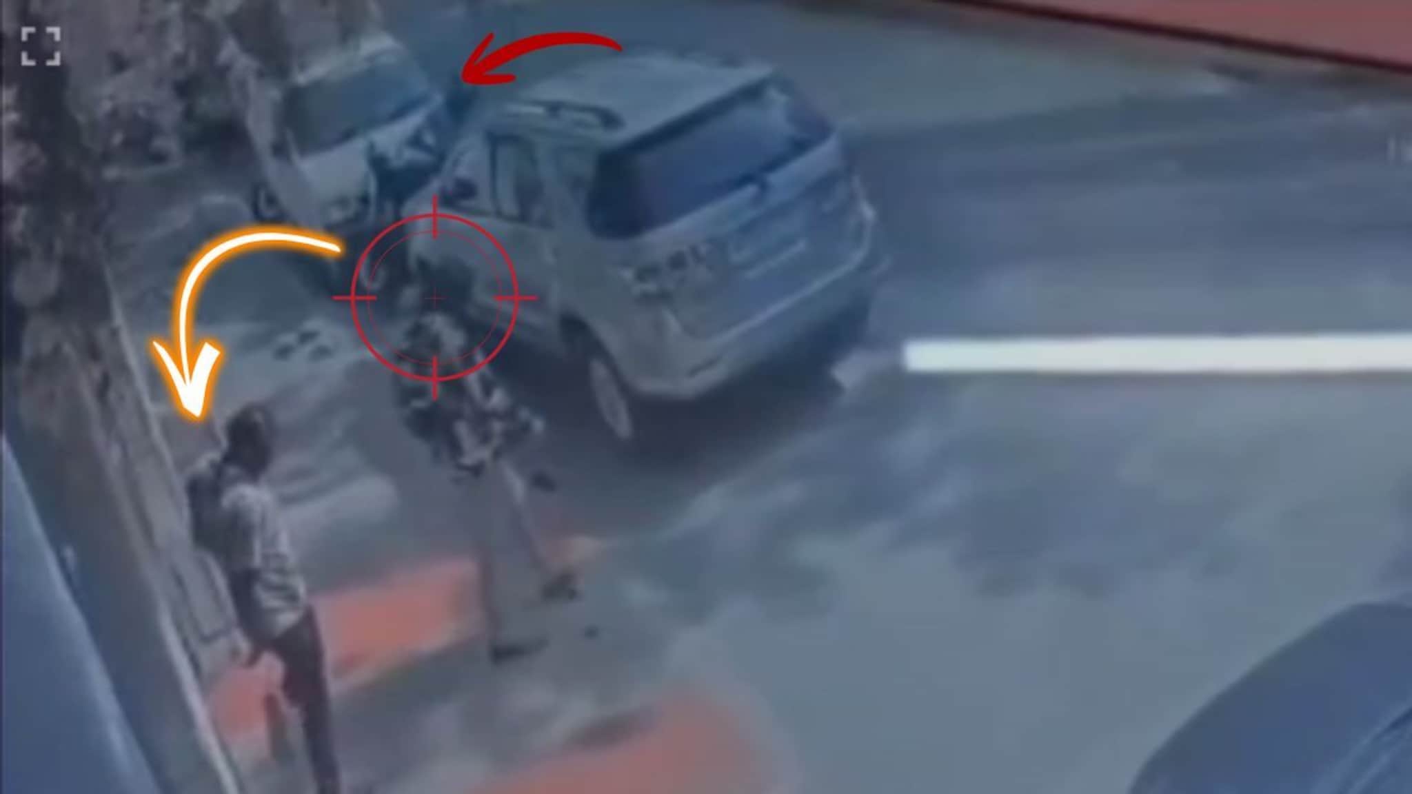 मुंबईत बिल्डरवरील गोळीबाराचा CCTV VIDEO, ऑफिससमोर दबा धरला, बाहेर येताच घातल्या गोळ्या