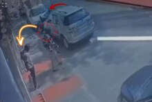 मुंबईत बिल्डरवरील गोळीबाराचा CCTV VIDEO, ऑफिससमोर दबा धरला, बाहेर येताच घातल्या गोळ्या