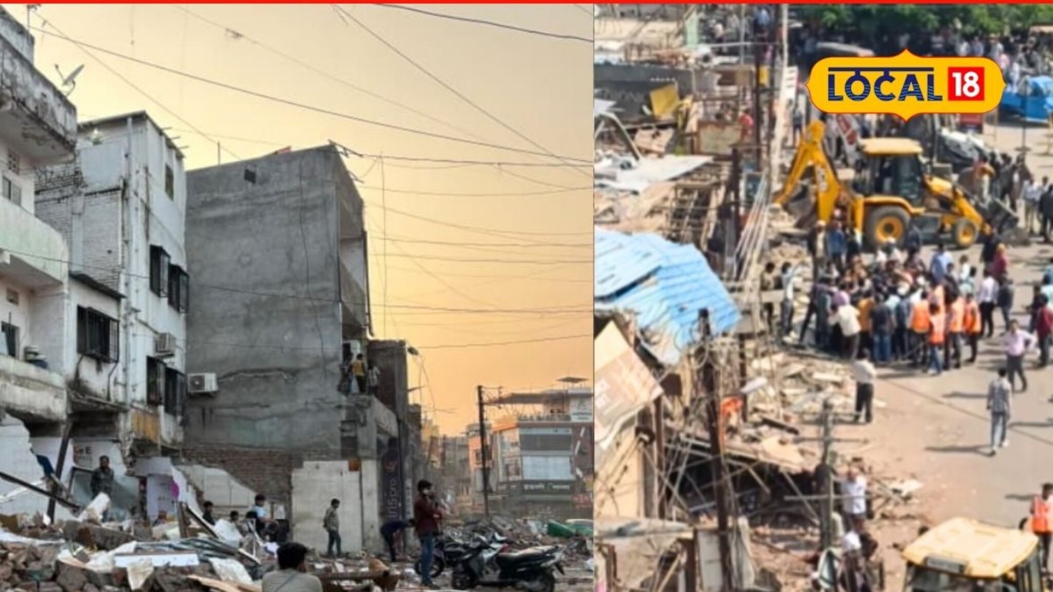 छ.संभाजीनगरमध्ये 'बुलडोझर पॅटर्न', जिथे वाहिला रक्ताचा पाट, त्या पैठण गेटमध्ये दुकानं 'साफ'!