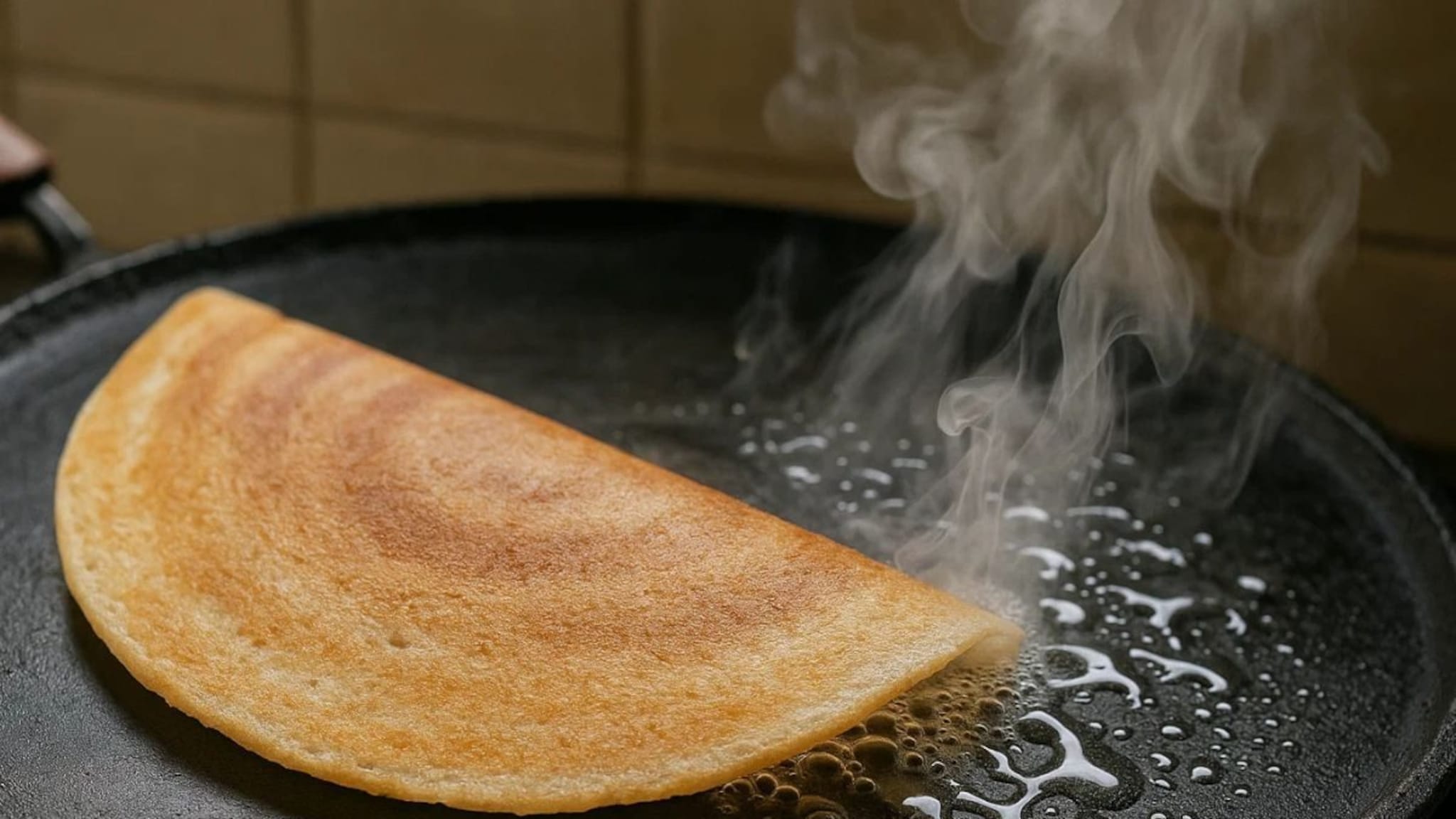 डोसा तव्यावर पाणी टाकणे जुगाड नाही सायन्स! शेफ नाही, IIT मद्रासने सांगितले Crispy Dosaचे फिजिक्स