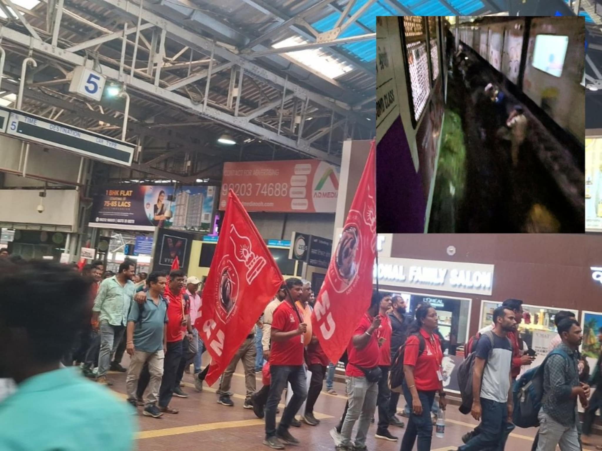 Mumbai Local: मध्य रेल्वेवर पुन्हा मृत्यूतांडव, लोकल स्टेशनवर एका प्रवाशाचा मृत्यू, 'सँडहर्स्ट रोड'वर काय घडलं?