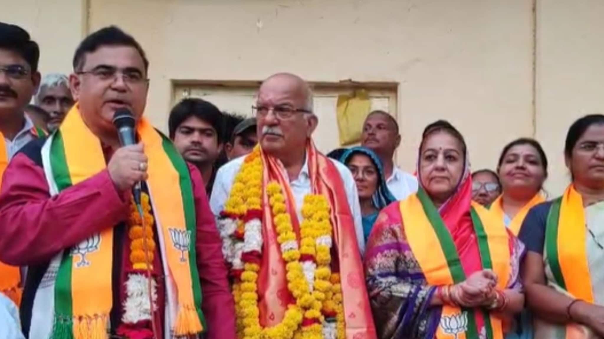 भाजपची विजयी सुरुवात, bjp मंत्र्यांच्या 'मातोश्रीं'नी उधळला गुलाल, विरोधकांचा धुव्वा