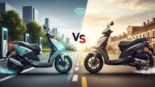 इलेक्ट्रिक स्कूटर vs पेट्रोल स्कूटर 