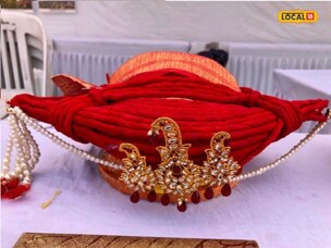 150 फूट लांबीचे कापड अन् जास्वंदाच्या फुलाचा रंग; पाहा कशी आहे होळकर शाहीतील अतिशय दुर्मिळ पगडी