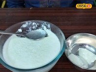 हिवाळ्यात असे बनवा घट्ट दही; पनीर सारख्या पाडता येतील वड्या Video