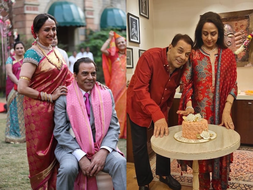 हेमा मालिनी आणि धर्मेंद्र यांनी तब्बल 45 वर्ष संसार केला. 2 मे 1980 साली त्यांनी लग्न केलं. हेमा मालिनी यांचं धर्मेंद्र यांच्याबरोबर दुसरं लग्न होतं. दोघांच्या लग्नानंतर खूप गदारोळ झाला होता. 