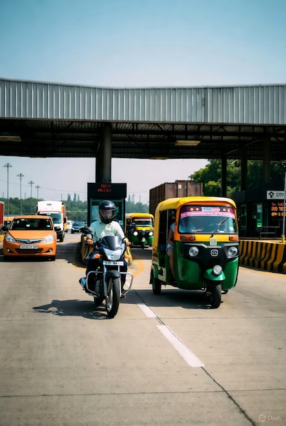 तसंच एका ट्रॅफिक पोलिसाने सोशल मीडियावर दिलेल्या माहितीनुसार रिक्षांना शहराअंतर्गतचंच परमिट असतं, हायवेवर परवानगी नाही, म्हणून त्यांना टोल नसतो. पण तरी रिक्षा हायवेवर चालवल्या जातात.