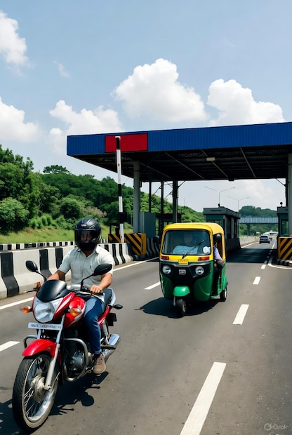 जर प्रत्येक दुचाकीस्वाराला टोल बूथवर थांबून पैसे द्यावे लागले तर मोठ्या प्रमाणात वाहतूक कोंडी होईल आणि टोल प्लाझावरील हालचाली मंदावतील, दररोज लाखो दुचाकी वाहनांकडून टोल आकारला जाईल.