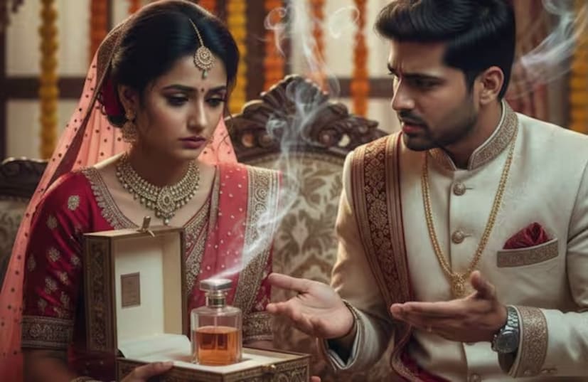 ज्योतिषशास्त्रीय मान्यतेनुसार, जर वराने वधूला परफ्यूम दिला तर ते नात्यात तणाव निर्माण करू शकते. जर वधूला तो सुगंध आवडत नसेल तर ते वाईट भेट ठरू शकते, ज्यामुळे तिला दुःख होऊ शकते.