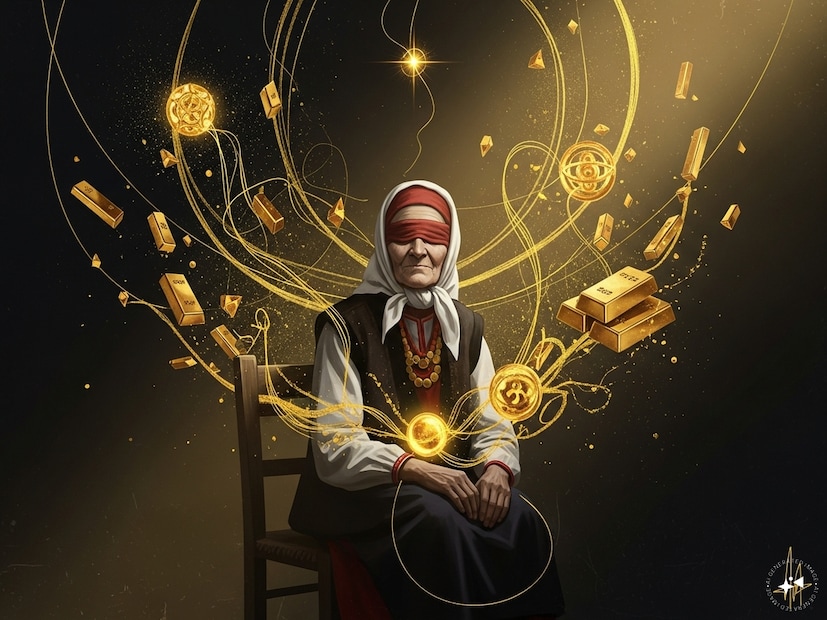 बाबा वेंगा यांना प्रसिद्ध भविष्यवेत्त्या म्हणून ओळखले जाते. सोन्याच्या दराबाबत त्यांचे भाकित सध्या चर्चेचा विषय आहे. बल्गेरियन बाबा वेंगा यांनी 2026 साठी केलेल्या अनेक भविष्यवाण्या व्हायरल होत आहेत.