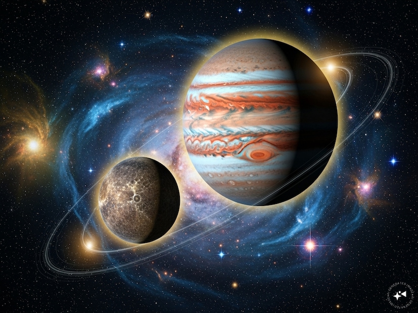 पंचांगानुसार, 10 नोव्हेंबर रोजी सकाळी 12:31 वाजता बुध तूळ राशीत वक्री होईल. दुसऱ्याच दिवशी, 11 नोव्हेंबर रोजी गुरू ग्रह कर्क राशीत वक्री होईल. पंचांगानुसार, 10 नोव्हेंबर रोजी सकाळी 12:31 वाजता बुध तूळ राशीत वक्री होईल. दुसऱ्याच दिवशी, 11 नोव्हेंबर रोजी गुरू ग्रह कर्क राशीत वक्री होईल.