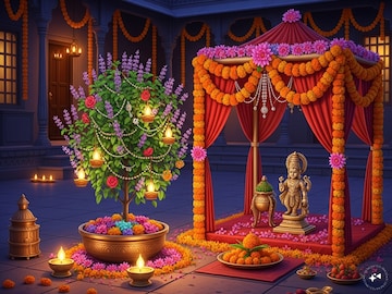 तुळशी विवाहालाच शुक्र-चंद्राचं राशी परिवर्तन! अनपेक्षित नशिबाची साथ 3 राशींना तुळशी विवाहालाच शुक्र-चंद्राचं राशी परिवर्तन! अनपेक्षित नशिबाची साथ 3 राशींना