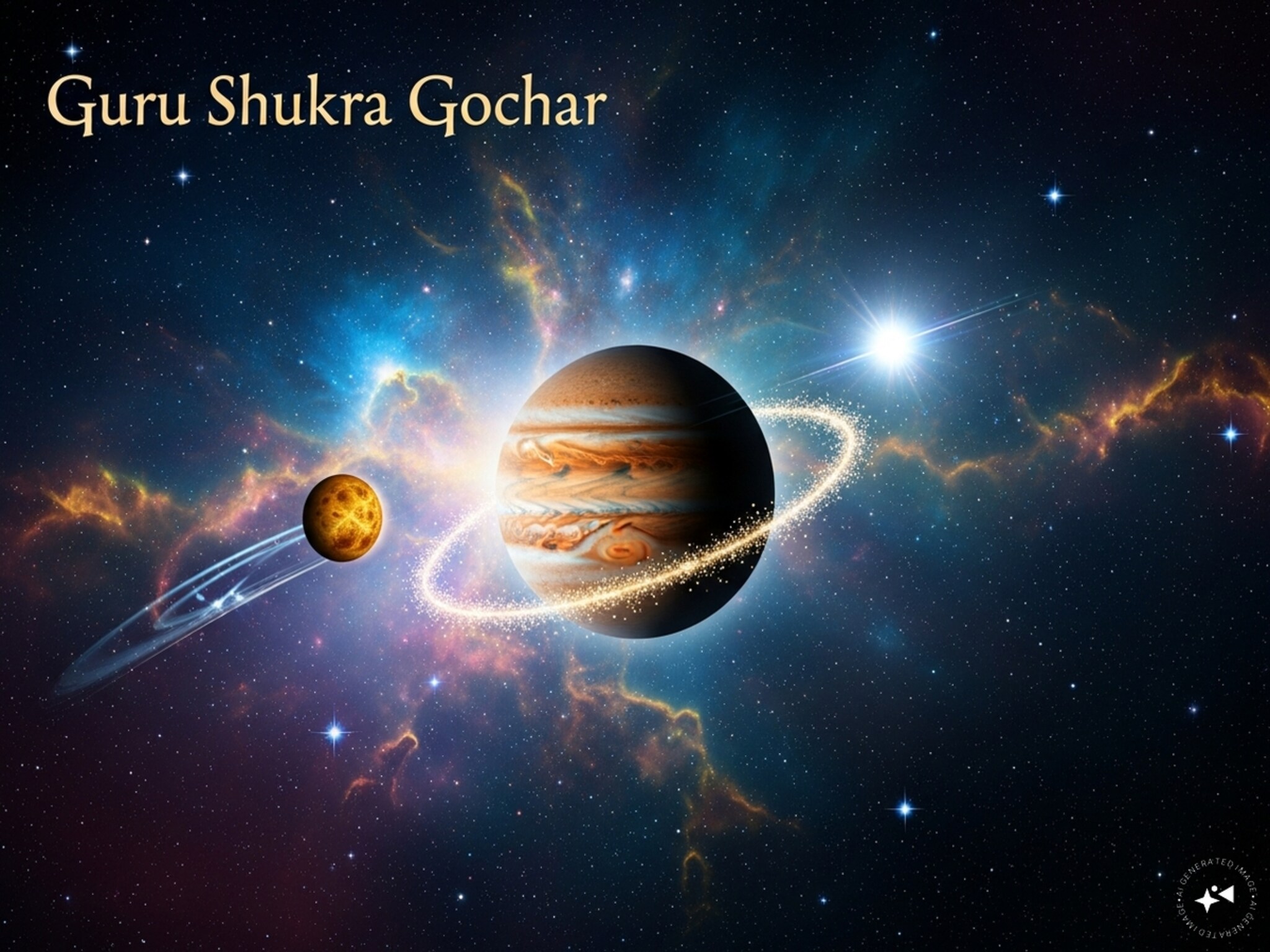 Guru Shukra Kendra Yog: गुरु-शुक्राचा आजच केंद्र दृष्टि राजयोग! नशीब फळफळण्याची वेळ या राशींच्या वाट्याला