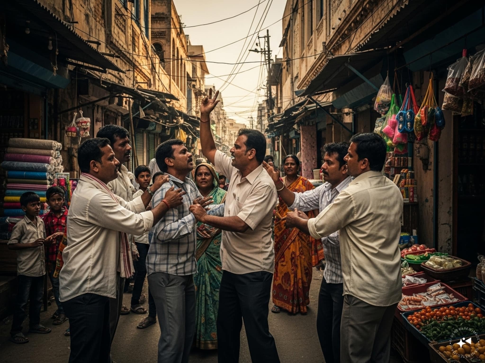 लहान लेकरांच्या भांडणात मोठी लोक भिडली, हाणामारी-गोळीबारापर्यंत झाला राडा, नेमकं झालं काय?
