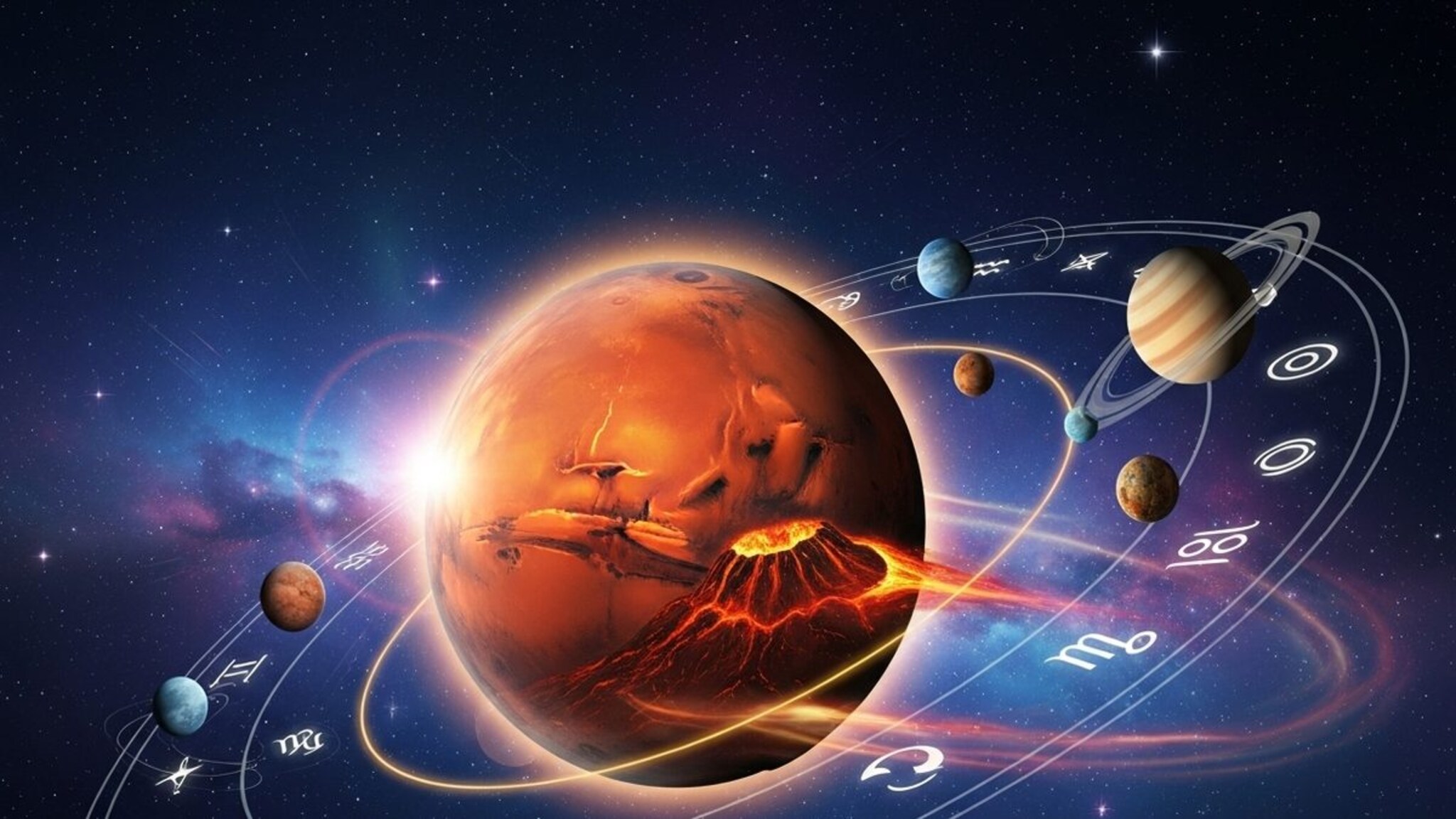 Astrology: भयंकर टेन्शन, निगेटिव्ह विचारांचे काहुर.! मंगळाचा त्रास या राशीच्या लोकांना असह्य करेल