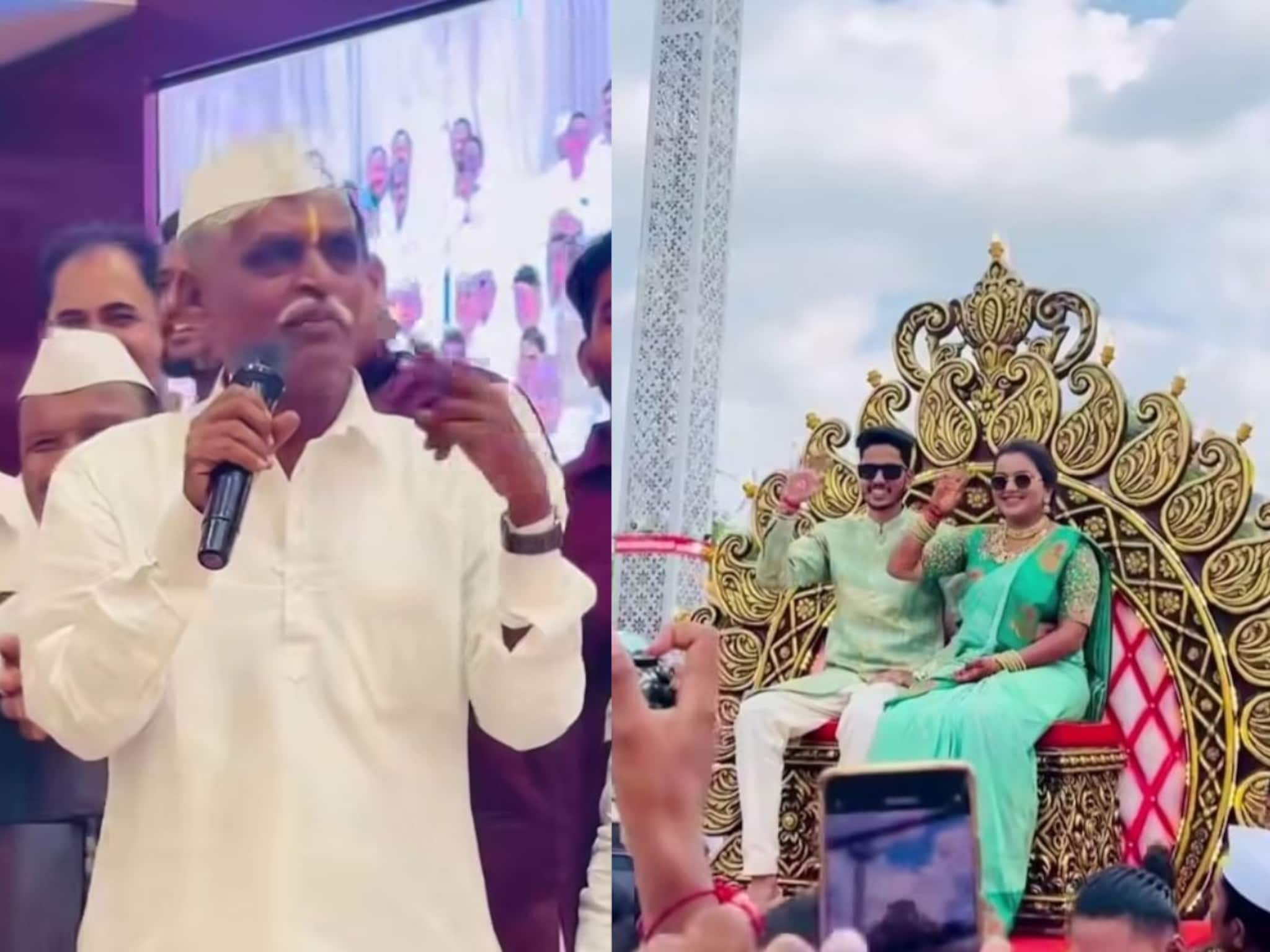 इंदुरीकर महाराज यांच्या लेकीचा शाही साखरपुडा, पण देशमुखांच्या 'या' कृतीने जिंकलं सगळ्याचं मन, PHOTOS