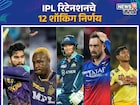 अय्यर, मिलर, रसेल... दिग्गजांना डच्चू, आयपीएल टीमचे 12 शॉकिंग निर्णय!