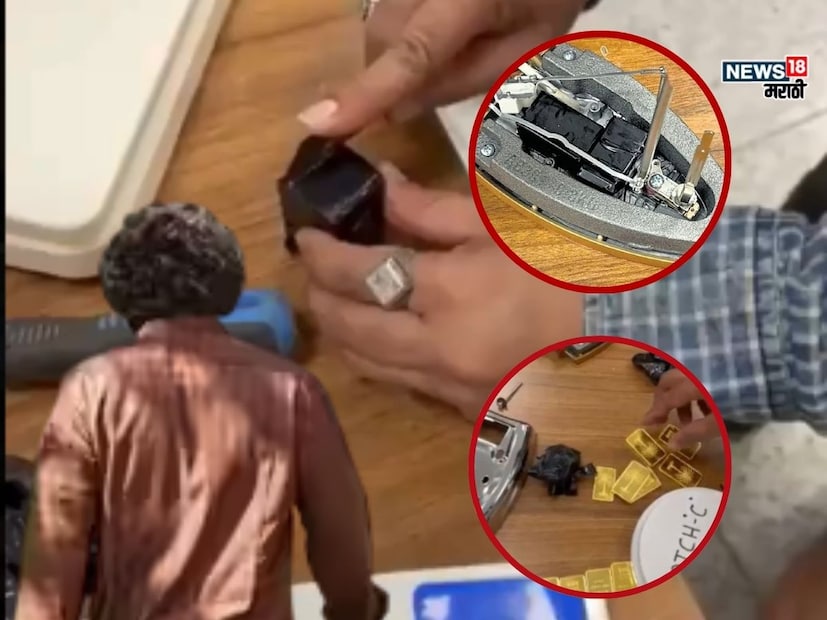 पुष्पा सिनेमा तुम्ही पाहिलाच असेल, त्यामध्ये लाल चंदनाची तस्करी करण्यासाठी पुष्पा वेगवेगळ्या स्टाइल वापरतो, पोलीस अधिकाऱ्यांना त्याचा थांगपत्ताही लागत नाही. असाच काहीसा प्रकार सोन्याच्या बाबतीत घडला, मात्र पुष्पासारखी युक्ती वापरली पण त्याची चोरी मात्र पकडली गेली आणि त्याने जी शक्कल लढवली होती ती पाहून अधिकारी देखील चक्रावले आहेत. पुष्पा सिनेमा तुम्ही पाहिलाच असेल, त्यामध्ये लाल चंदनाची तस्करी करण्यासाठी पुष्पा वेगवेगळ्या स्टाइल वापरतो, पोलीस अधिकाऱ्यांना त्याचा थांगपत्ताही लागत नाही. असाच काहीसा प्रकार सोन्याच्या बाबतीत घडला, मात्र पुष्पासारखी युक्ती वापरली पण त्याची चोरी मात्र पकडली गेली आणि त्याने जी शक्कल लढवली होती ती पाहून अधिकारी देखील चक्रावले आहेत.