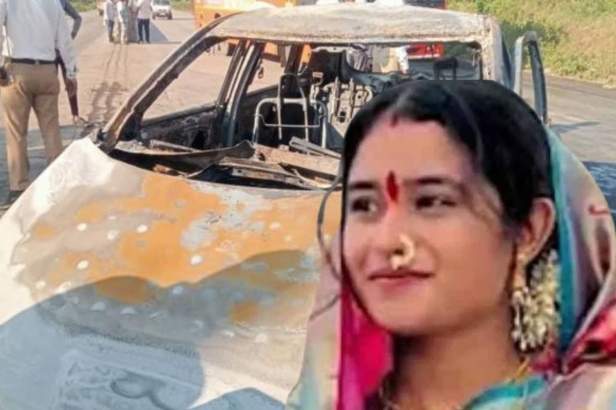 जग बघण्याआधी काळाची झडप, माहेरून परत येताना गर्भवतीचा भीषण अपघात