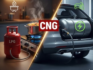 LPG किंवा CNG दोन्ही पण गॅसच, मग जेवण आणि वाहनांसाठी कोणतंही वापरलं तर चालतं का?