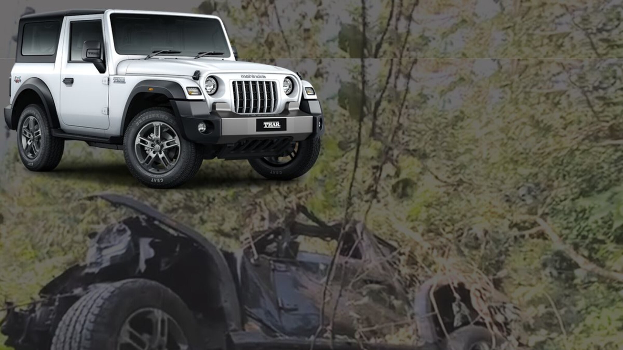 Mahindra Thar दिसायला टँकसारखी दणकट, मग, ताम्हिणी घाटात चक्काचूर कशी झाली? 6 जणांचा जीव जाणाऱ्या Thar ला किती सेफ्टी रेटिंग?