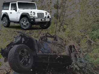 Mahindra Thar ताम्हिणी घाटात चक्काचूर कशी झाली? Thar ला किती सेफ्टी रेटिंग?