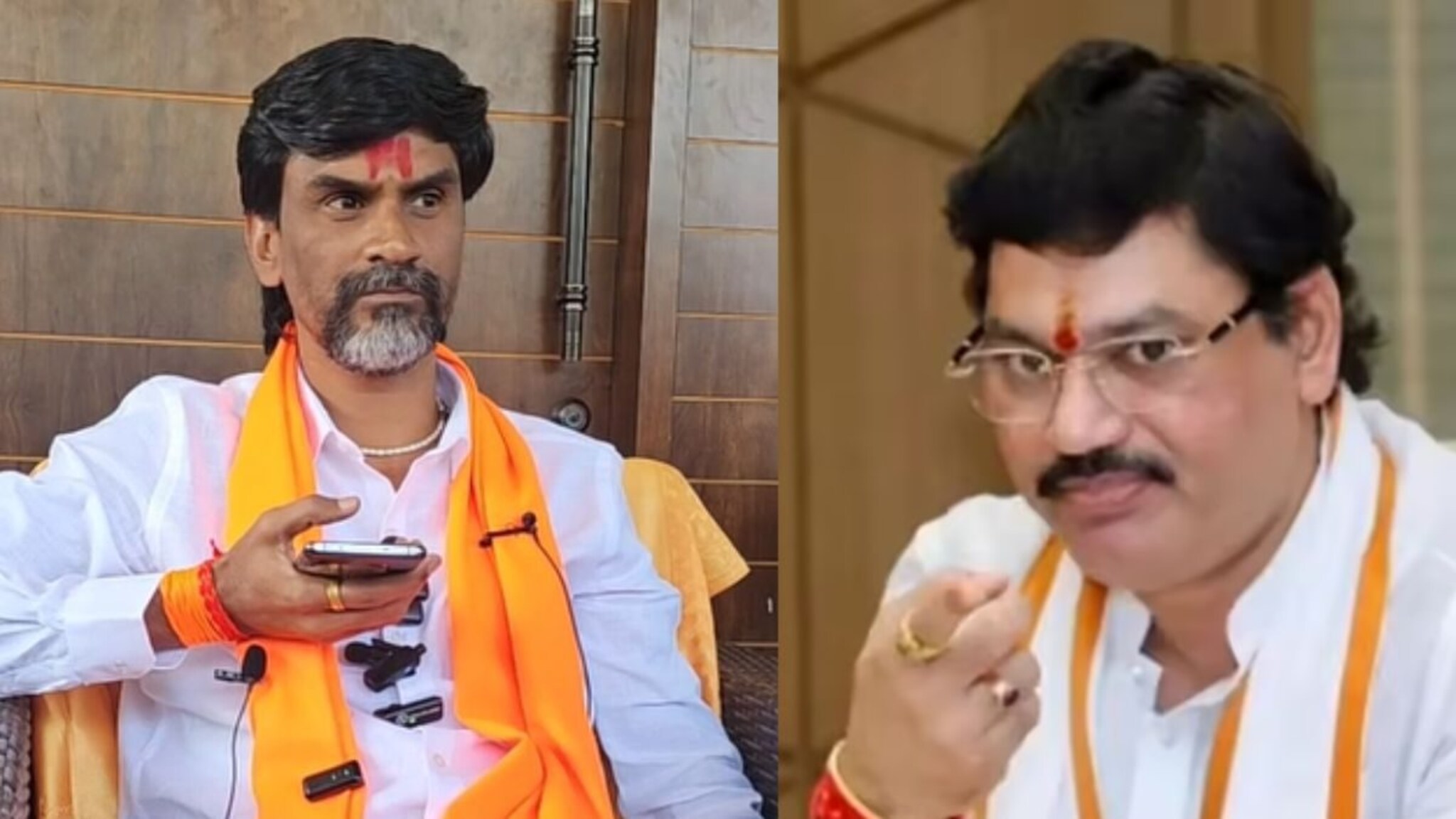 मनोज जरांगेंनी धनुभाऊच्या आरोपातून काढली हवा, थेट ऑडिओ क्लिप ऐकवली, VIDEO