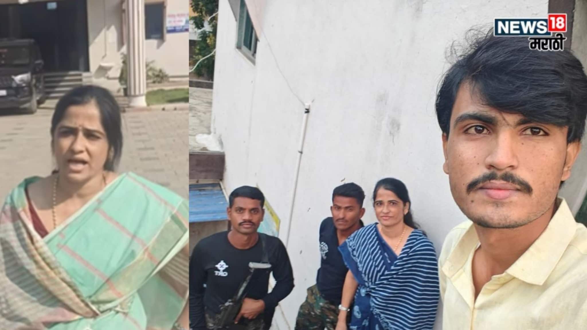 रस्ते अडवले, पाठलाग केला, उज्ज्वला थिटे अखेर अर्ज भरण्यासाठी अनगरमध्ये दाखल