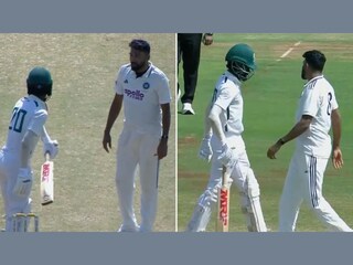 mohammad siraj heated exchange with lesego senokwane