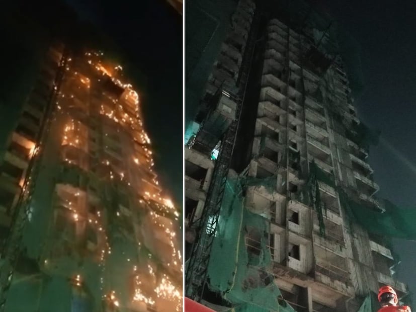 ठाण्यातून एक मोठी बातमी समोर आली आहे. कशिश पार्क परिसरात एका इमारतीला आग लागली. सुदैवाने या दुर्घटनेमध्ये कोणतीही जीवितहानी झाली नाही. मात्र, या आगीचे दृष्य पाहून ठाणेकर अवाक् झाले होते. 