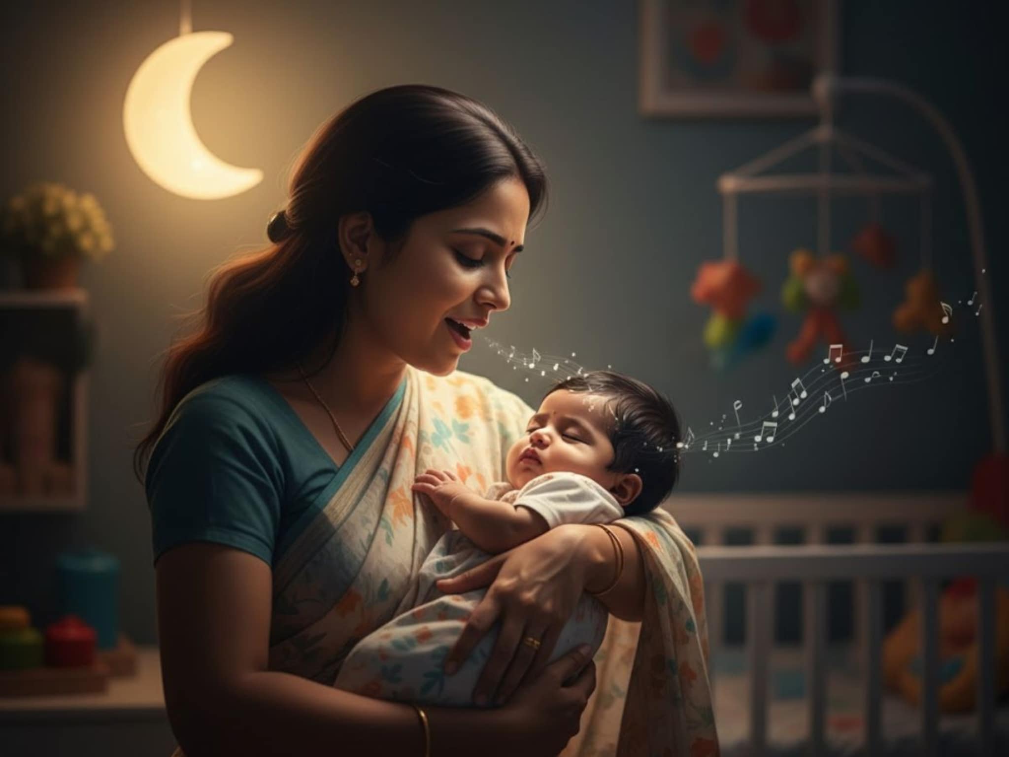 Music and Sleep : बाळाला झोपण्यासाठी अंगाई गीत का गातात? खरंच गाणं ऐकल्याने चांगली झोप लागते?