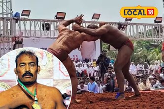 खाकी वर्दीतल्या अधिकाऱ्यानं शड्डू ठोकला,  थेट हिंदकेसरी' स्पर्धेत मल्लांना देणार