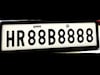 HR88B8888 भारताची सर्वात महागडी नंबर प्लेट, किंमत इतकी की आकडा ऐकून बसेल धक्का