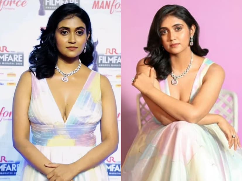 रिंकूचा आतापर्यंतचा सगळ्यात बोल्ड लुक. फिल्मफेअर अवॉर्डसाठी दोन वर्षांआधी रिंकूने हा लुक केला होता. डिप नेक गाऊनमध्ये रिंकू सर्वांसमोर आली होती. 